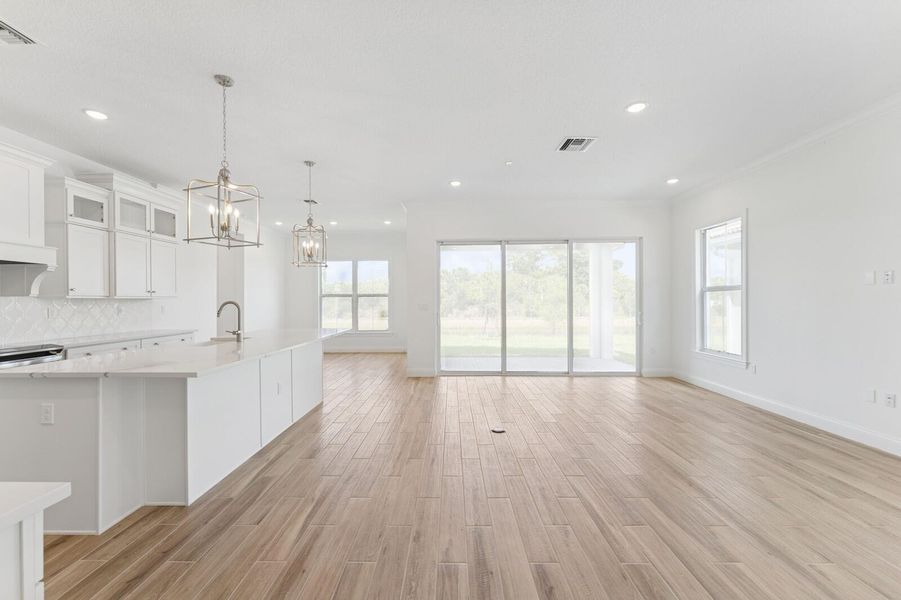 Spacious, unfurnished interior of a new home in Salerno Reserve - Single Family, Stuart (Image 43).