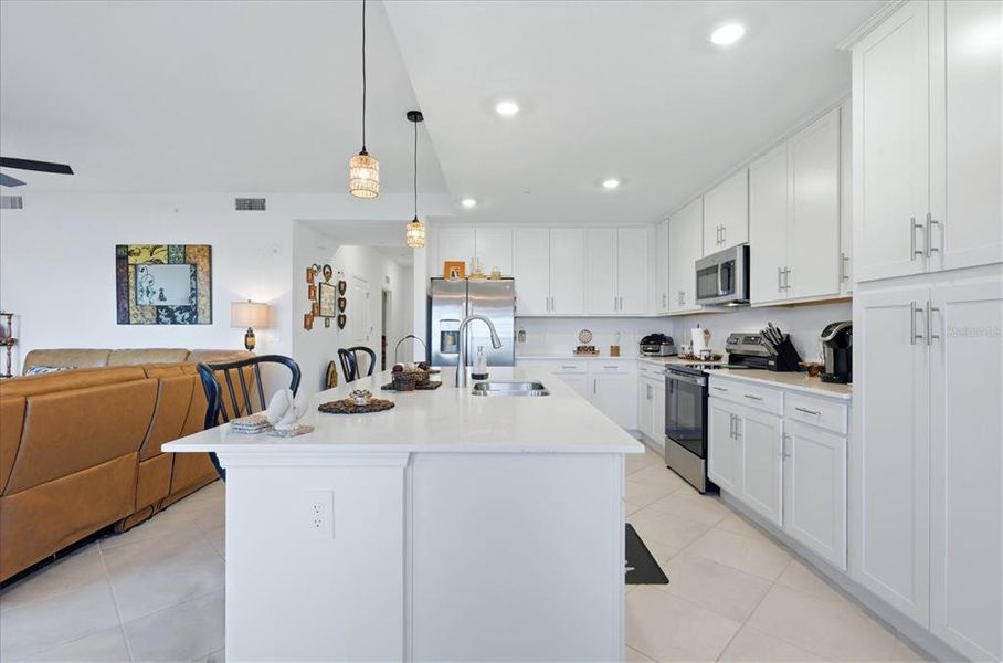 Furnished interior view inside a new home in , Venice (Image 19). Furnished interior view inside a new home in , Venice (Image 19).