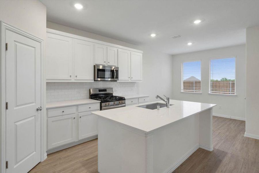 Furnished interior view inside a new home in , Anna (Image 6).