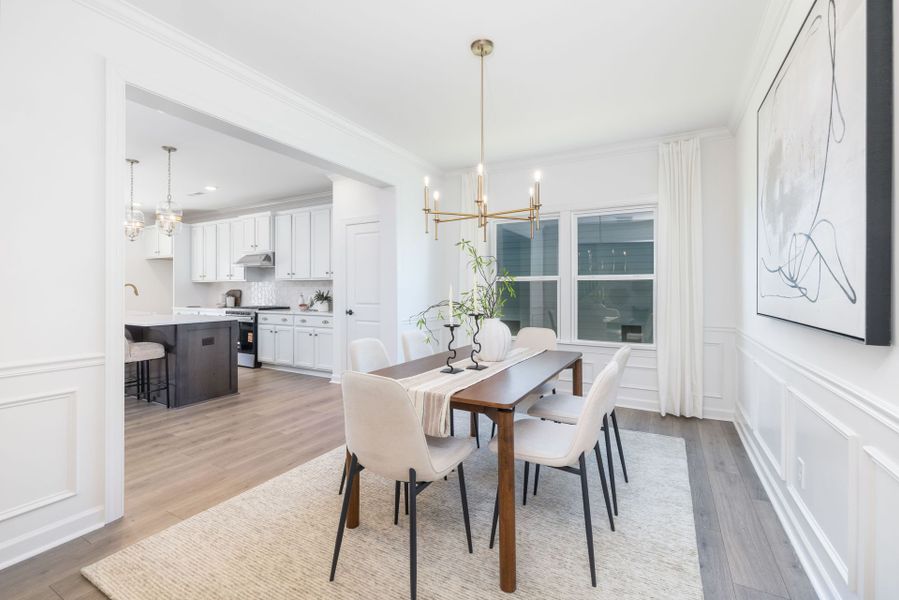 Furnished interior view inside a new home in Edgewater - Harbor Pointe, Lancaster (Image 8).