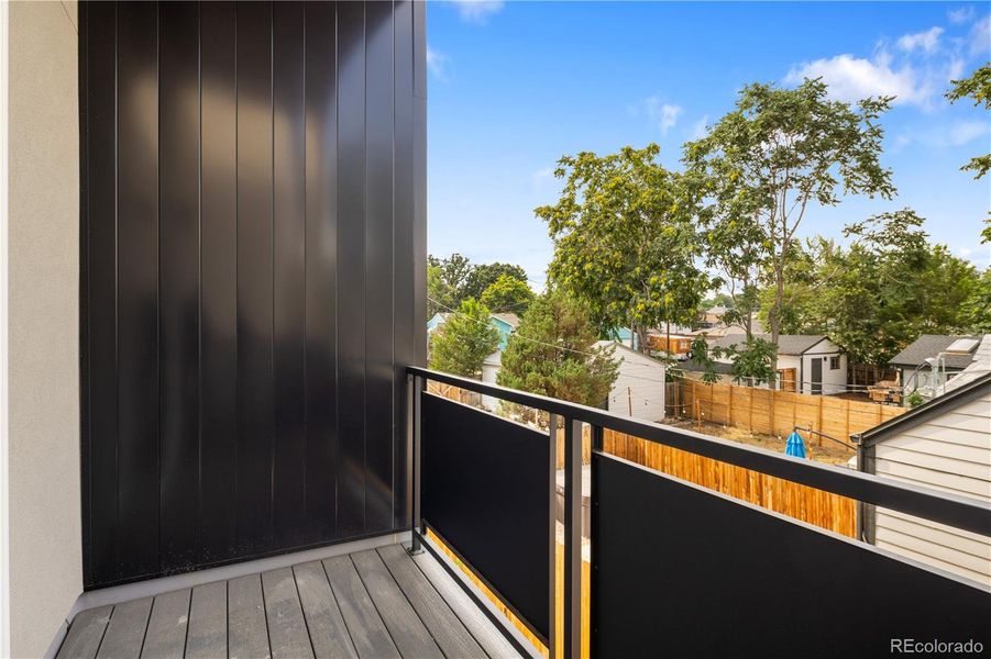 Primary Bedroom Private Covered Deck