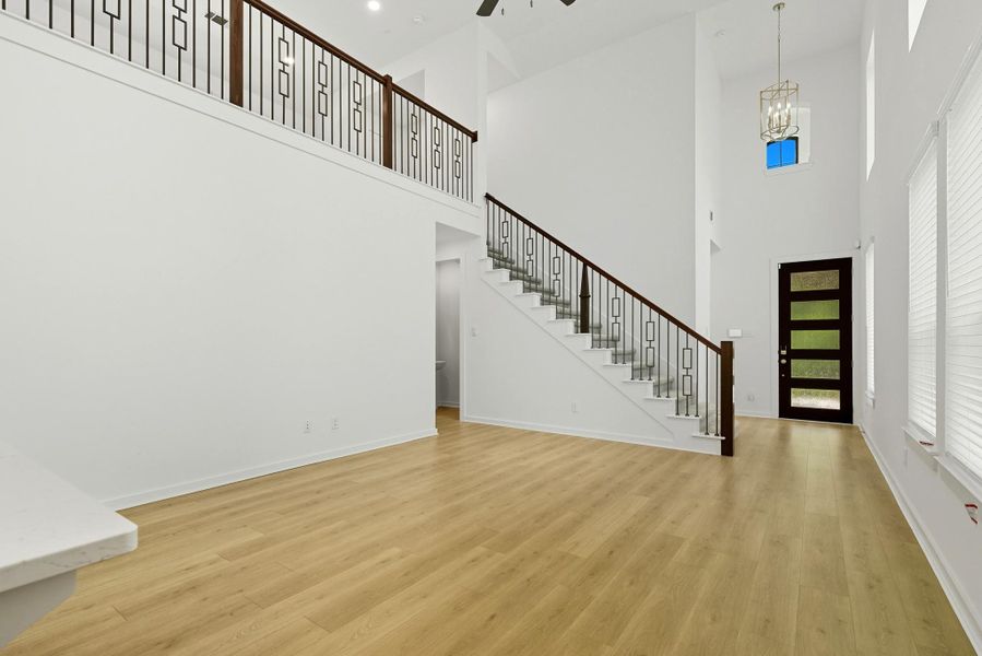 Another view of living from kitchen. Another view of living from kitchen.