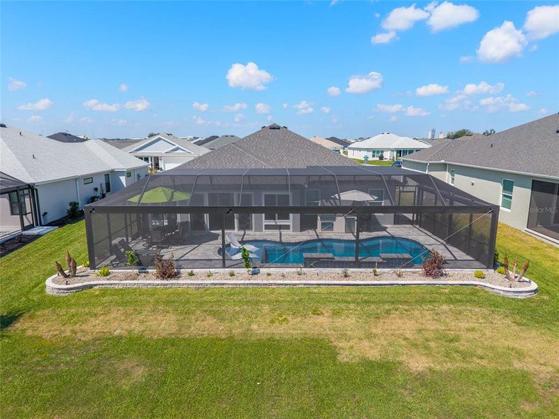 Exterior details and patio area of a home in , The Villages (Image 39).