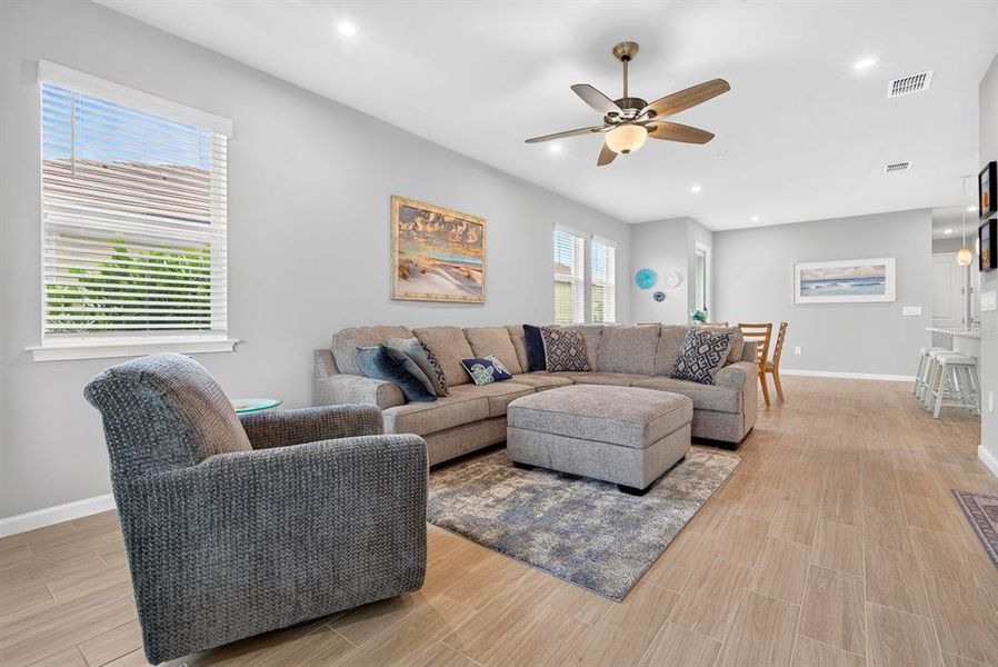 Furnished interior view inside a new home in , Venice (Image 18). Furnished interior view inside a new home in , Venice (Image 18).