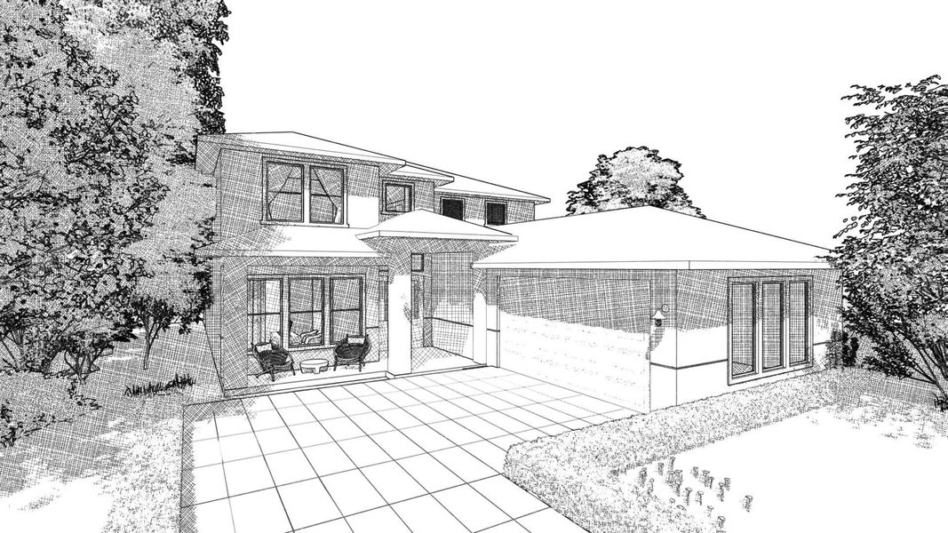Rendering of Front Elevation