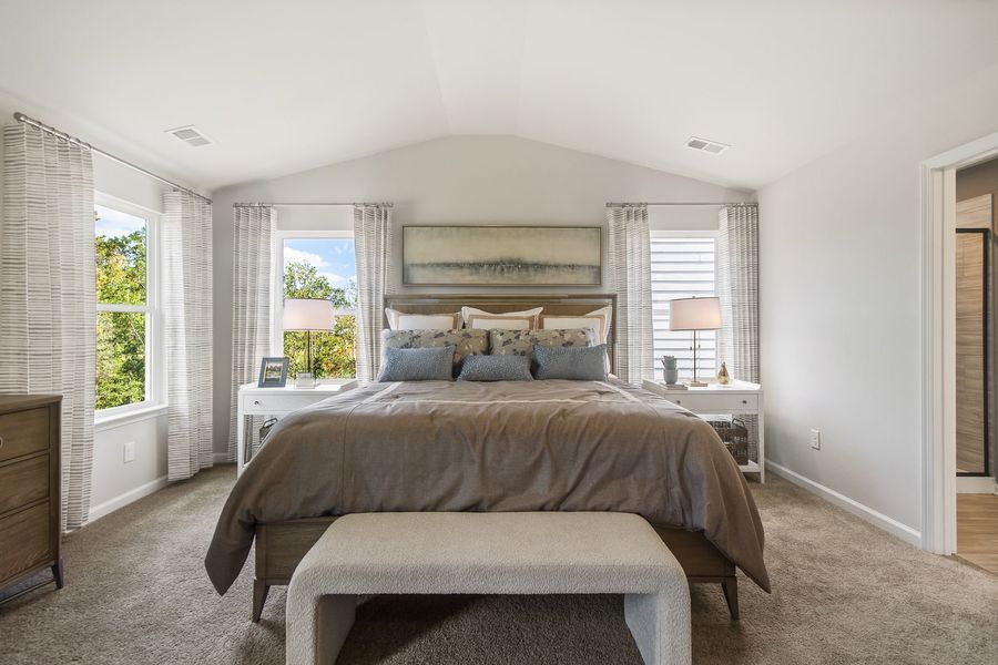 Representative furnished interior of a home built from the The Shiloh by Stanley Martin Homes in Bridgeport Single Family Homes, Greenville (Image 29).