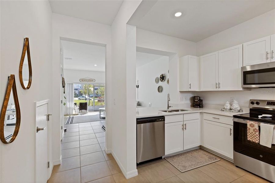 Furnished interior view inside a new home in , Palmetto (Image 9).