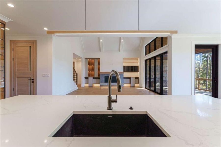 Close-up of interior finishes inside a home in , Cumming (Image 22).