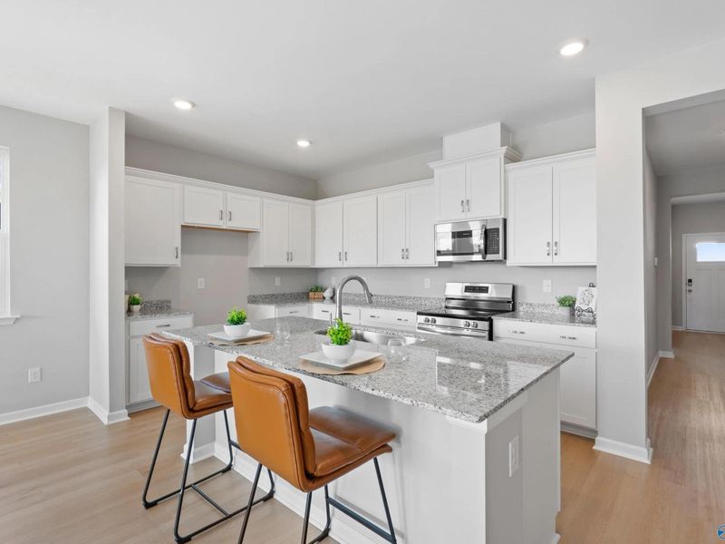 Furnished interior view inside a new home in Bailey Park, Fayetteville (Image 3).
