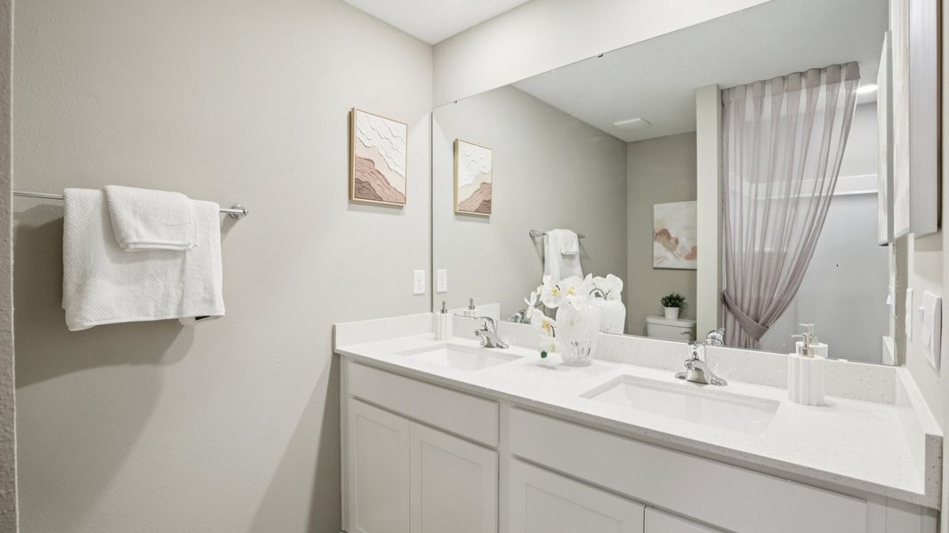 Furnished interior view inside a new home in Berry Bay, Wimauma (Image 30).