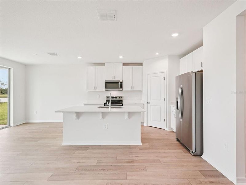 Furnished interior view inside a new home in Magnolia Bay - Classic Series, Nokomis (Image 5). Furnished interior view inside a new home in Magnolia Bay - Classic Series, Nokomis (Image 5).