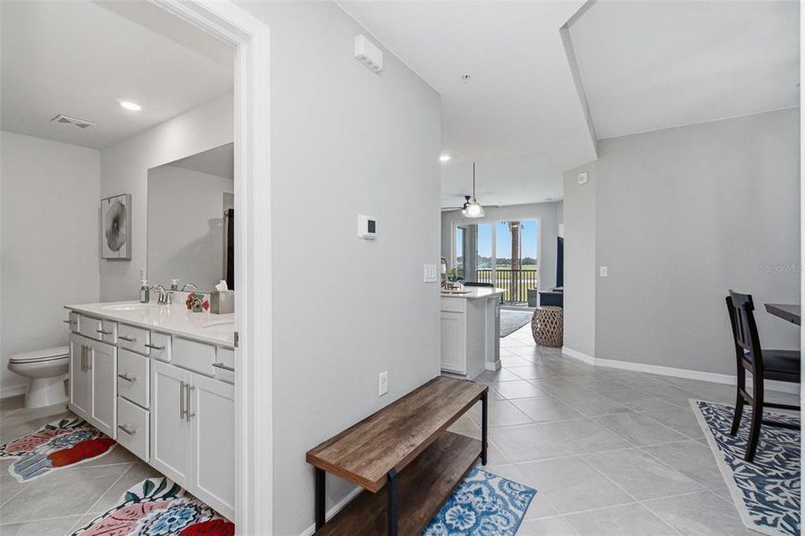 Furnished interior view inside a new home in , Punta Gorda (Image 15). Furnished interior view inside a new home in , Punta Gorda (Image 15).