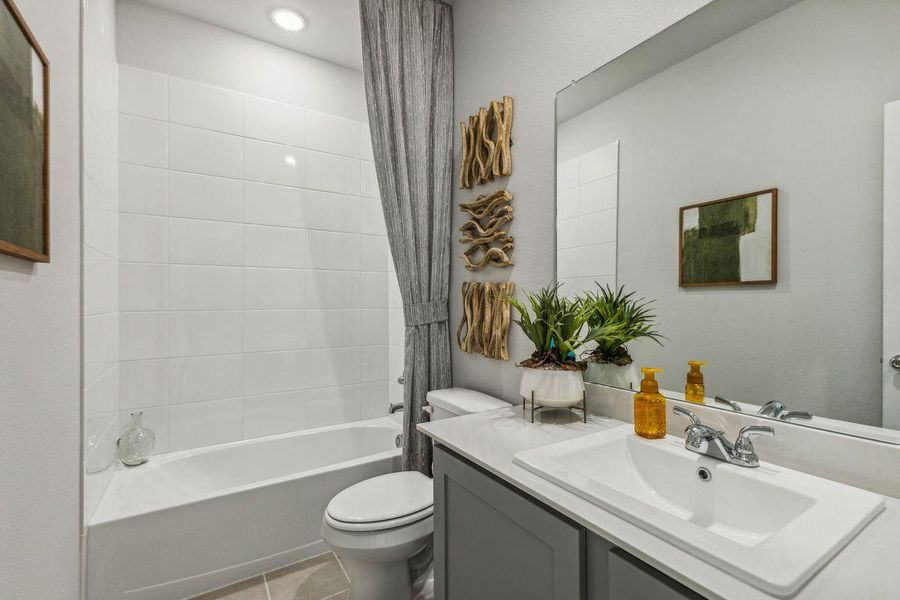Furnished interior view inside a new home in Prairie Winds, Hutto (Image 19).