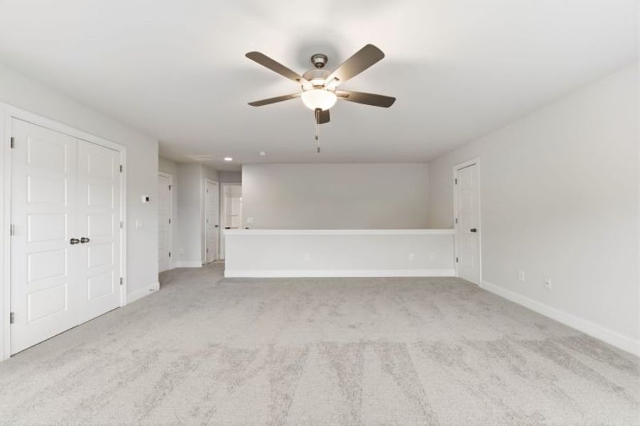 Spacious, unfurnished interior of a new home in Weybridge, Burlington (Image 54). Spacious, unfurnished interior of a new home in Weybridge, Burlington (Image 54).