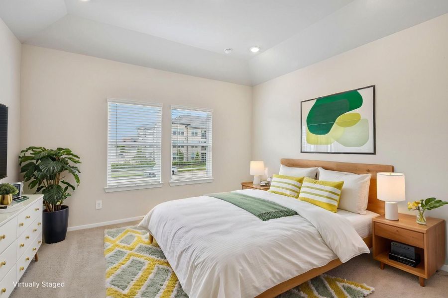 Furnished interior view inside a new home in Parkway Commons - City Series, Missouri City (Image 6).