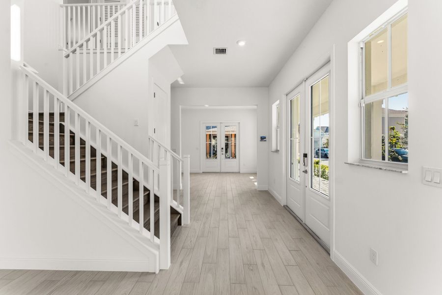 Representative unfurnished interior of a home built from the Marigold by Mattamy Homes in Newfield, Palm City (Image 10).