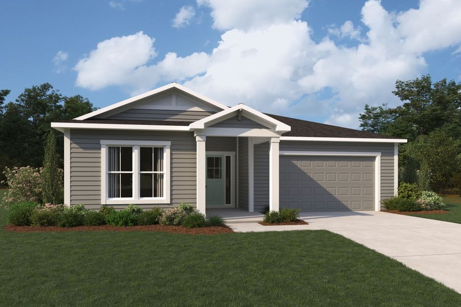 Representative exterior photo of a completed home built from the Aruba by Mattamy Homes in RiverTown, St. Johns, FL (Image 4).