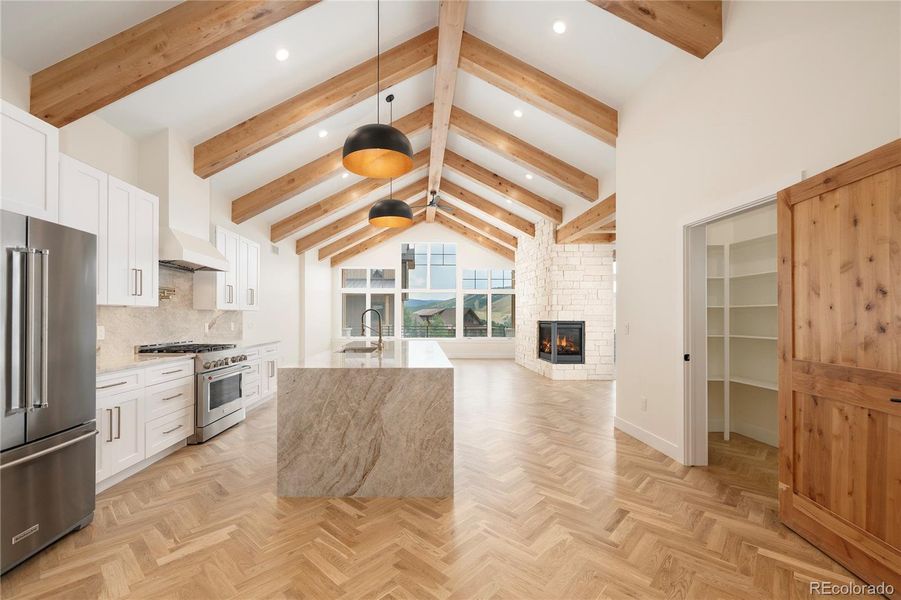 Furnished interior view inside a new home in , Granby (Image 18).