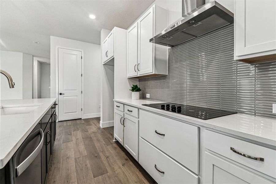 Furnished interior view inside a new home in The Peninsula at Rhodine Lake, Riverview (Image 10).