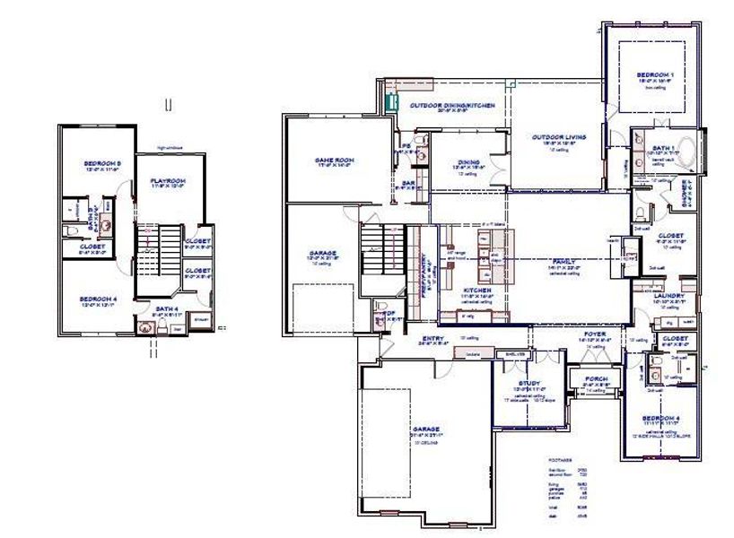 2D floor plan layout of this home in , Heath, TX (Image 1). 2D floor plan layout of this home in , Heath, TX (Image 1).
