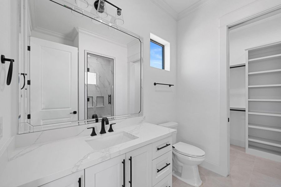 Furnished interior view inside a new home in , Spring (Image 14).