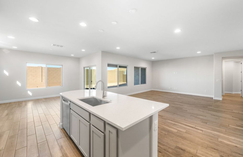 Furnished interior view inside a new home in Parkside at Anthem at Merrill Ranch, Florence (Image 6).