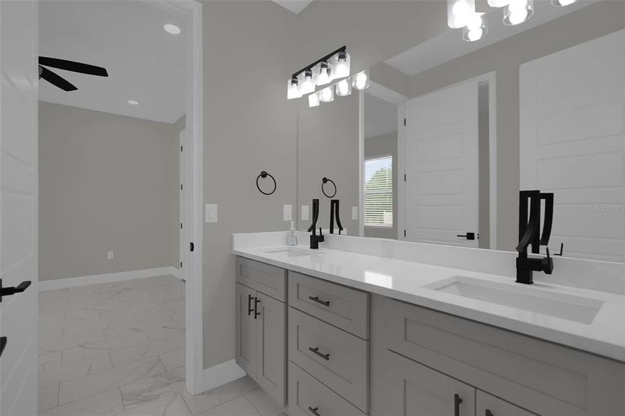 Furnished interior view inside a new home in , Lake Wales (Image 17). Furnished interior view inside a new home in , Lake Wales (Image 17).