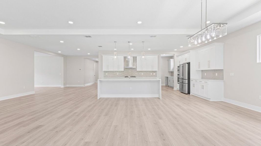 Kitchen and Great Room