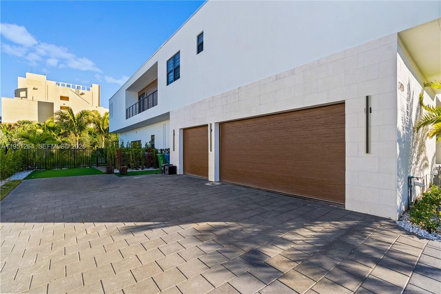 Exterior details and patio area of a home in , Weston (Image 31).