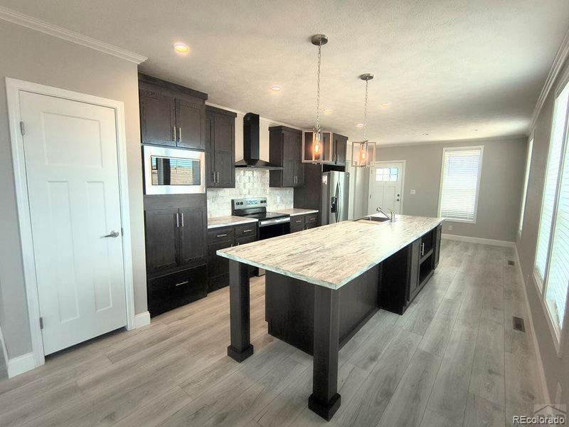 Furnished interior view inside a new home in , Colorado City (Image 3).