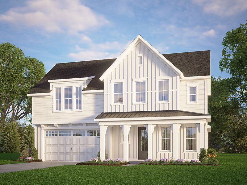 Representative exterior photo of a completed home built from the The Highland by RobuckHomes in WyndWater, Hampstead, NC (Image 23). Representative exterior photo of a completed home built from the The Highland by RobuckHomes in WyndWater, Hampstead, NC (Image 23).