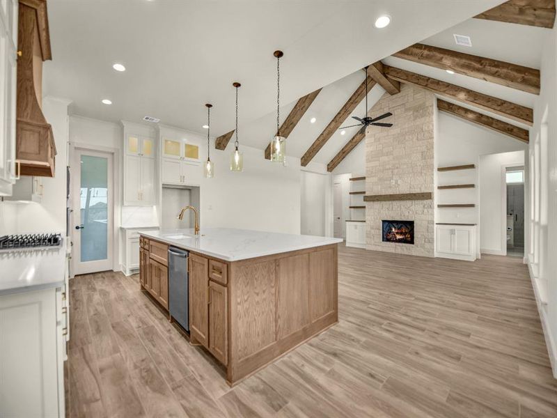 Furnished interior view inside a new home in , Decatur (Image 11).