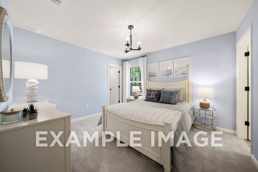 Representative furnished interior of a home built from the The Hickory B by Davidson Homes LLC in Cedar Farms, Winder (Image 43).