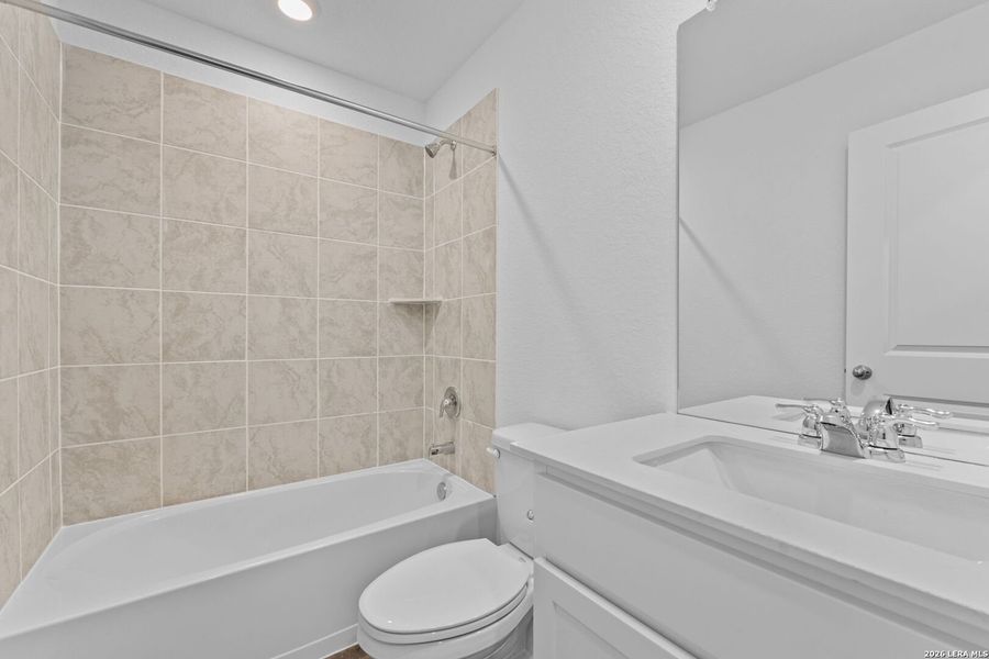 Furnished interior view inside a new home in Stonehill, San Antonio (Image 6).