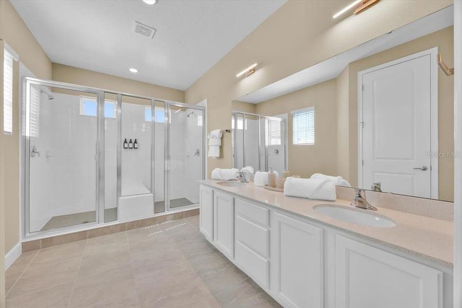 Furnished interior view inside a new home in , Reunion (Image 11).