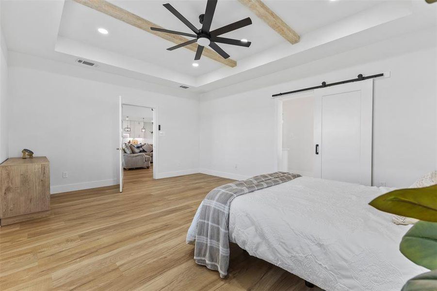 Furnished interior view inside a new home in , Ennis (Image 19).