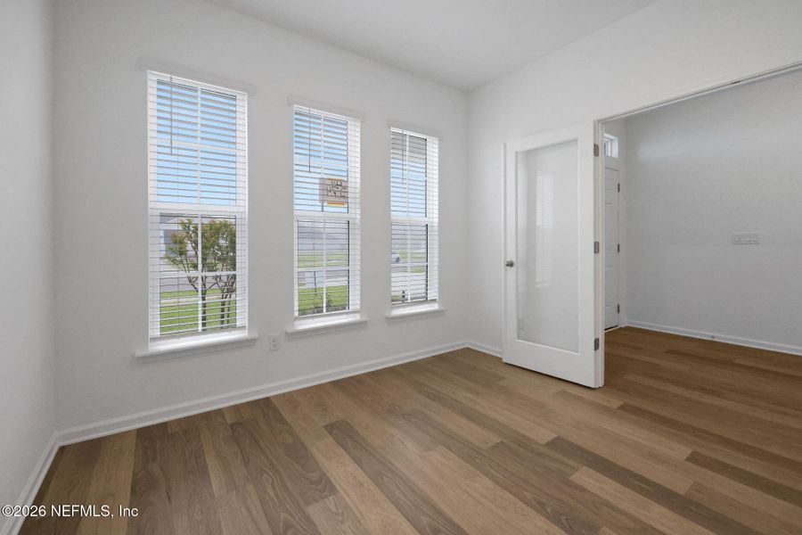 Spacious, unfurnished interior of a new home in Jennings Farm, Middleburg (Image 18). Spacious, unfurnished interior of a new home in Jennings Farm, Middleburg (Image 18).