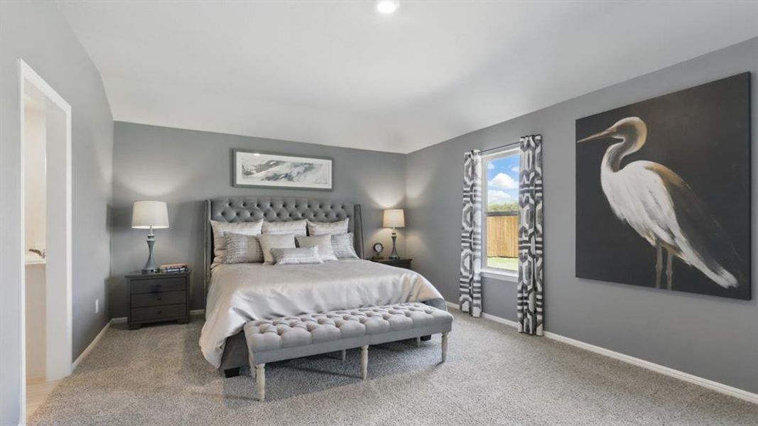 Furnished interior view inside a new home in Lonestar at Liberty Trails, Fort Worth (Image 29).