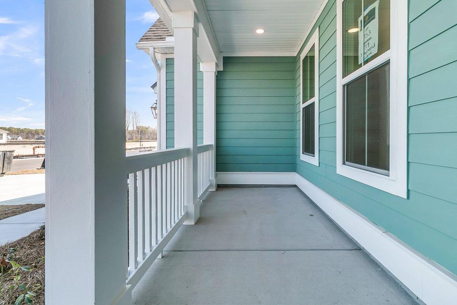 Exterior details and patio area of a home in Cherrywood Estates, Summerville (Image 4).