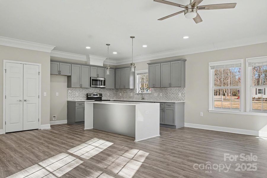 Furnished interior view inside a new home in , Matthews (Image 7).