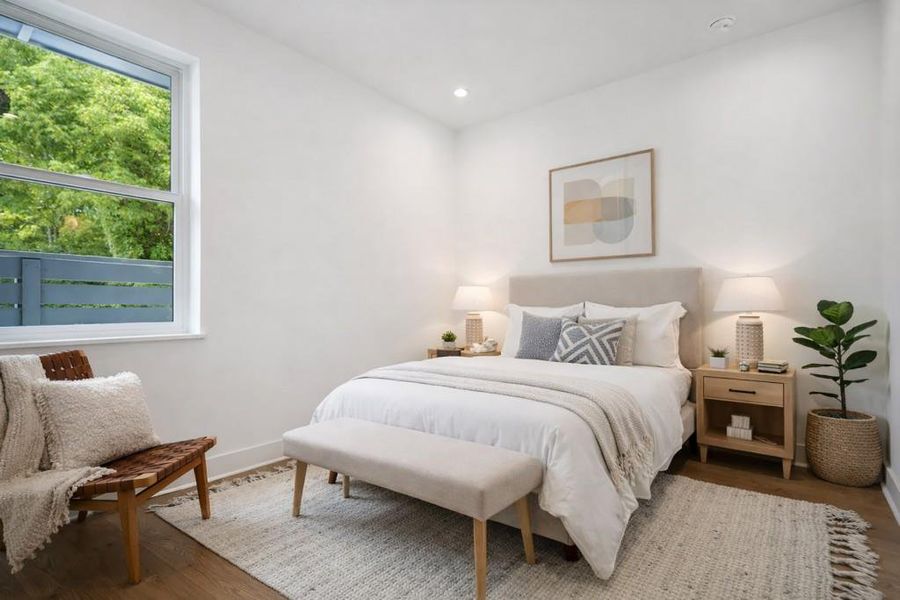 Furnished interior view inside a new home in Arlo Modern, Atlanta (Image 17).