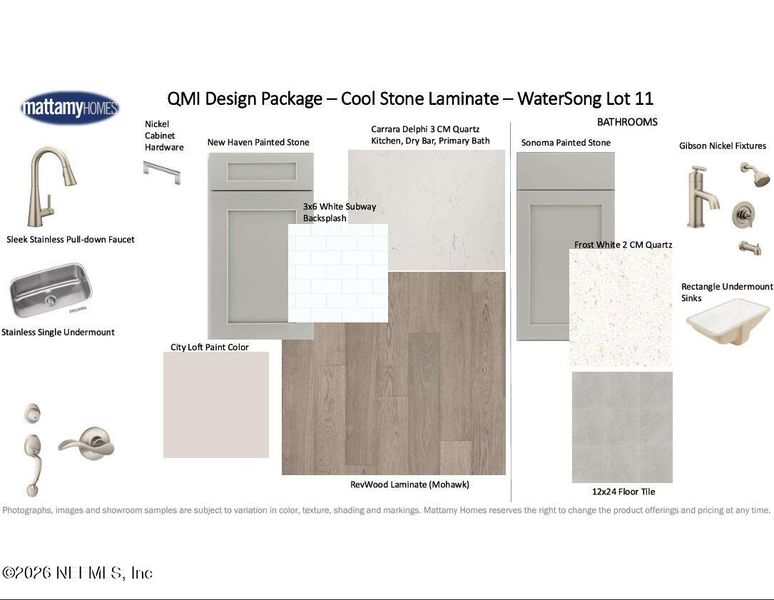 Sample of building materials used in homes in RiverTown, St. Johns (Image 3).