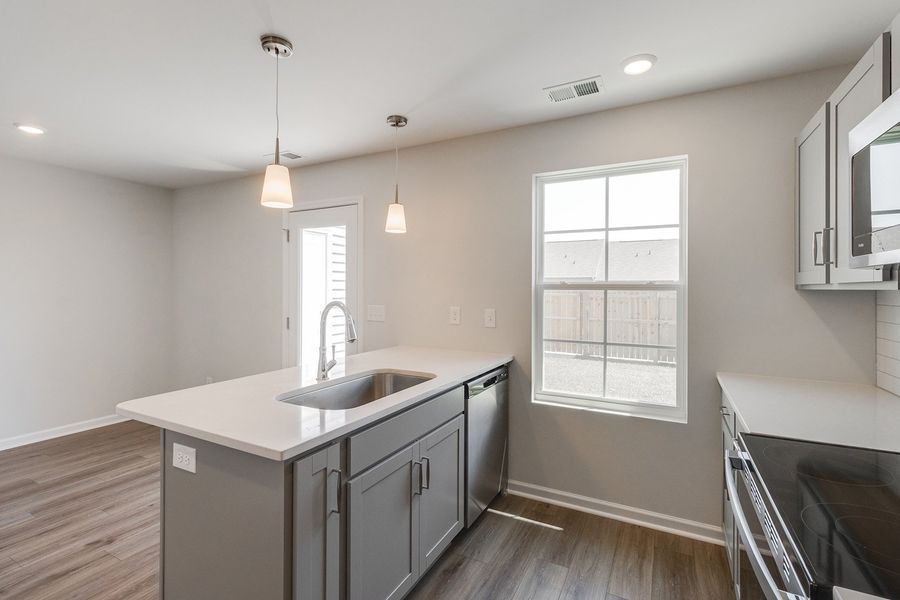 Furnished interior view inside a new home in Astoria, Columbia (Image 9).