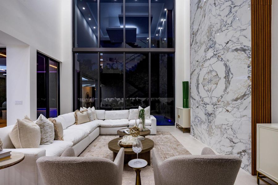 Furnished interior view inside a new home in , Boca Raton (Image 36). Furnished interior view inside a new home in , Boca Raton (Image 36).