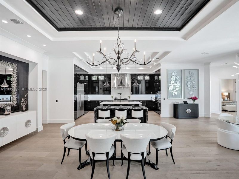 Furnished interior view inside a new home in , Hobe Sound (Image 17).