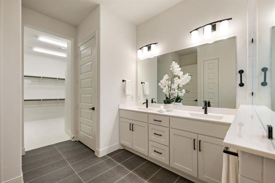 Furnished interior view inside a new home in Elements at Viridian - Garden Series, Arlington (Image 13).