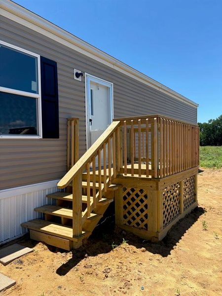 Exterior details and patio area of a home in , Kerens (Image 10). Exterior details and patio area of a home in , Kerens (Image 10).