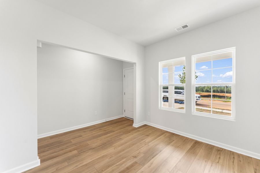 Spacious, unfurnished interior of a new home in Mayfair Village, Spartanburg (Image 13). Spacious, unfurnished interior of a new home in Mayfair Village, Spartanburg (Image 13).