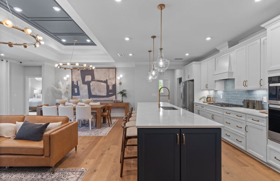 Furnished interior view inside a new home in Solserra, Shallotte (Image 24).