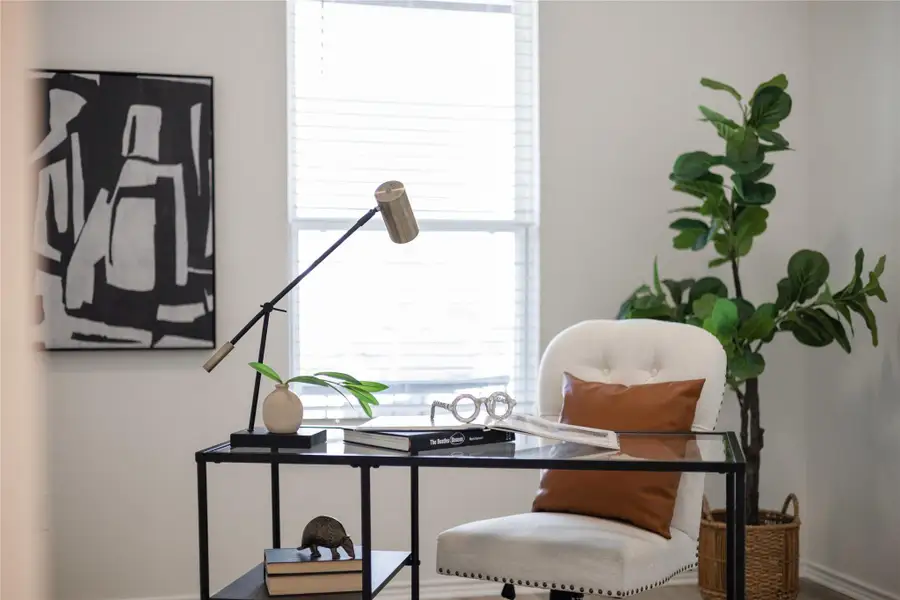 Furnished interior view inside a new home in Retreat at San Gabriel, Georgetown (Image 6).